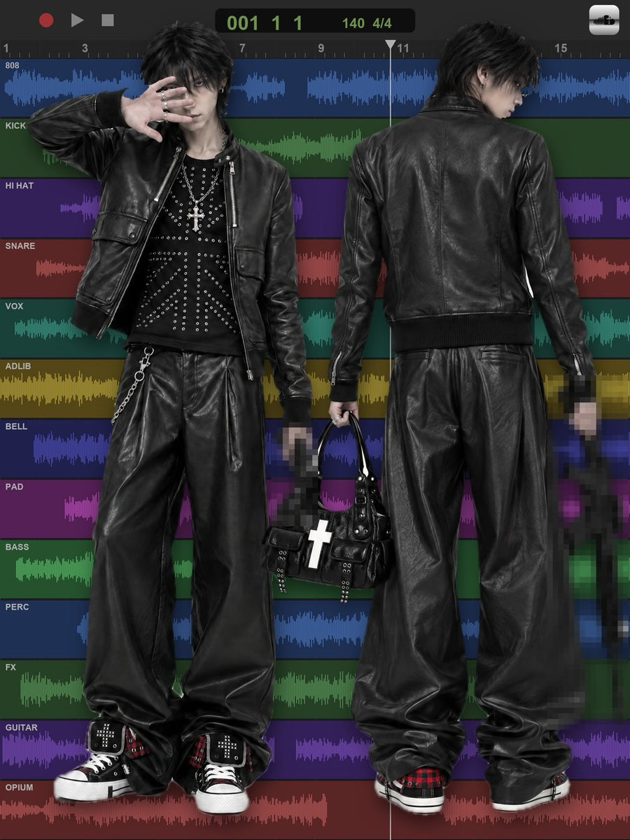 "cross moto" handbag 着用イメージ 6 | OPIUM CLOUD