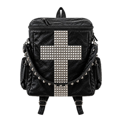 "stud cross" backpack OPIUM CLOUD