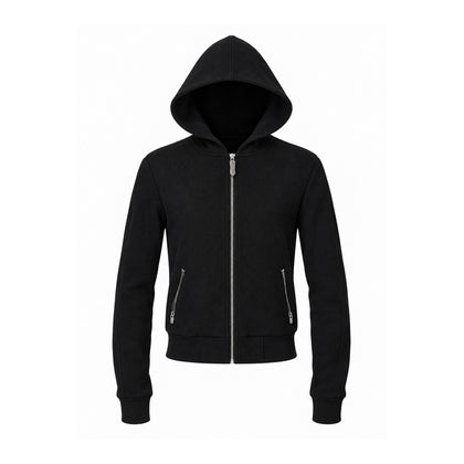 "cross eyelet" zip hoodie OPIUM CLOUD
