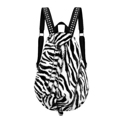 "zebra fur" backpack OPIUM CLOUD