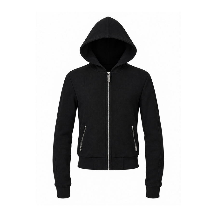 "cross eyelet" zip hoodie OPIUM CLOUD