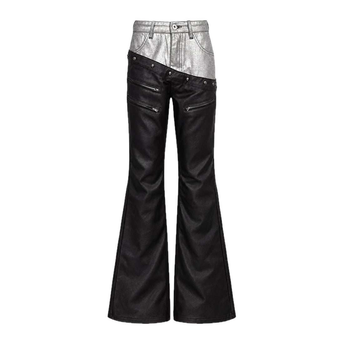 "silver panel" flare pants OPIUM CLOUD
